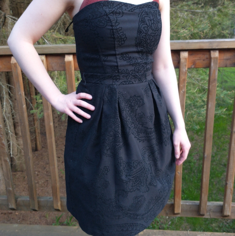 Le Chateau, Black, Short Dress
